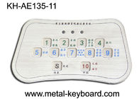NEMA4x 30mA Stainless Steel Kios Keyboard PS2 USB Vandal Proof Keypad