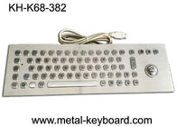 67 Tombol Industri Ss Keyboard Komputer Logam Dengan Mouse dan Tombol Laser Laser 25mm