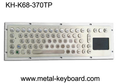 Keyboard Komputer Industri Logam Dengan 70 Tombol Keyboard Touchpad